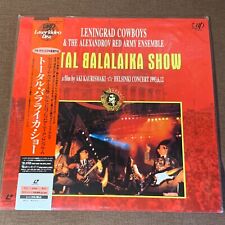 Sealed LENINGRAD COWBOYS Total Balalaika Show JAPAN Laser Disc LD VPLU-70510 