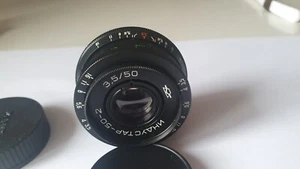 Industar-50-2 50mm f/3.5 M42 Pancake Lens USSR Vintage Clean Optics - Picture 1 of 11