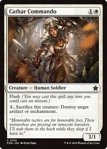 CATHAR COMMANDO x4 mtg NM-M Foundations 4 Common - Bild 1 von 1