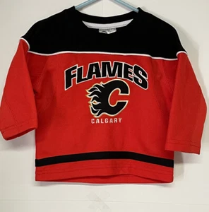 CALGARY FLAMES (NHL) - Infant Jersey NHL Mighty Mac - Size 18 Mo. - Picture 1 of 4