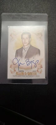 2021 Topps Allen & Ginter JASON BIGGS Auto Autograph Card #FSA-JB American Pie - Image 1 of 2