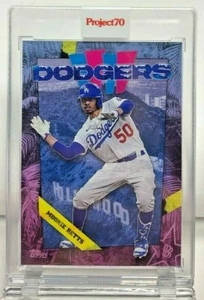 2021 Topps PROJECT 70 card #1 - 1988 Mookie Betts by Ben Baller SP /9965 - Picture 1 of 3