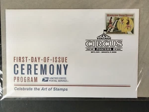 U.S. FDC FIRST DAY COVERS VINTAGE CIRCUS POSTERS 2014 - #472130 - Picture 1 of 5