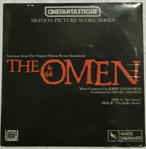 The Omen Cinefantastique Motion Picture Score Series 7” 45 RPM Vinyl-Sealed - Picture 1 of 2
