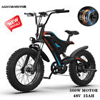 Aostirmotor 20&quot; 500W 48V15Ah Electric Bike Mountain Bicycle E-Bike for Adults