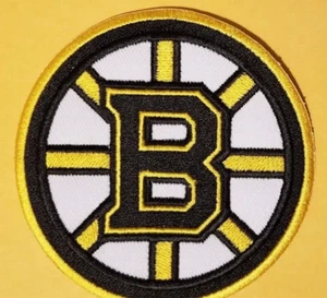 Boston Bruins Embroidered Patch Sports approx 3.5" - Picture 1 of 2