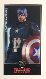 HOT TOYS RARE CAPTAIN AMERICA CIVIL WAR PROMO CARD (FIGURE) AVENGERS - Picture 1 of 2