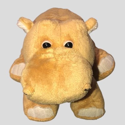 Ganz Plush Mud Hippo Webkinz Stuffed HIppopotamus Animal Toy 10" No Code - Image 1 of 4