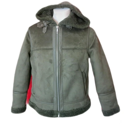 C&A Winterjacke gefütterte Jacke Kurzjacke Gr. 44  Grün Oliv Damen Herren - Bild 1 von 4