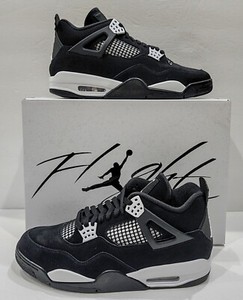 Size 11- Air Jordan 4 Retro White Thunder