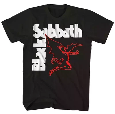 Camiseta Black Sabbath Creature Para Hombres Música Rock and Roll Clásica Banda Camiseta Negra Foto 1 de 2