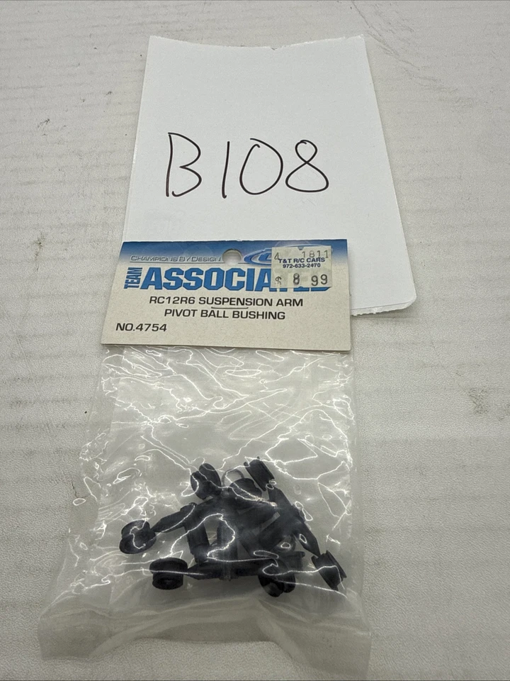 Team Associated 4754 - RC10F6 Suspension Arm Pivot Ball Bushings - Image 1 of 1