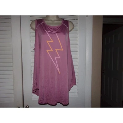 Torrid Active Rosa Lightning Tank Top 1 Reflectante en Espalda para Correr Foto 1 de 4