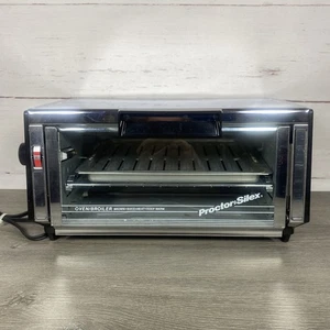 Vtg Proctor-Silex Toaster/Oven/Broiler Model 0735 USA Made Compact Very Nice! - Picture 1 of 18
