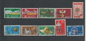 SWITZERLAND 1953 to '55,  used / 1381 - Picture 1 of 1