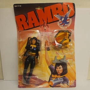 RAMBO: The Force of Freedom K.A.T. (KAT) Figure, New,Mint on Sealed Card! MOSC!! - Picture 1 of 4
