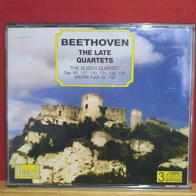 Beethoven, The Late Quartets, The Busch Quartet [3 x CD] - Image 1 of 4