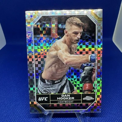 Dan Hooker Topps Chrome UFC 2024 Prism Refractor - Image 1 of 4