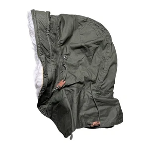 Capucha militar estadounidense vintage clima frío extremo OG-107 para parka M-65 M-51 - Imagen 1 de 5