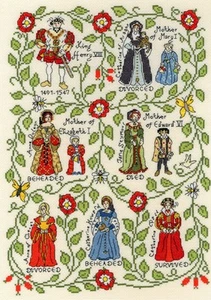 Henry The Eighth Counted Cross Stitch Kit 28x38cm XPS7 - Picture 1 of 1