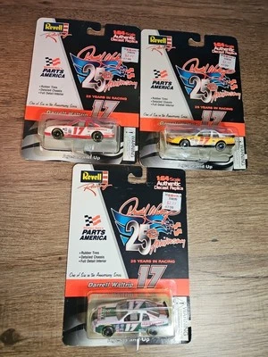 Darrell Waltrip 25th Anniversary Parts America NASCAR 1/64 Diecast Car Lot Of 3 - Image 1 of 4