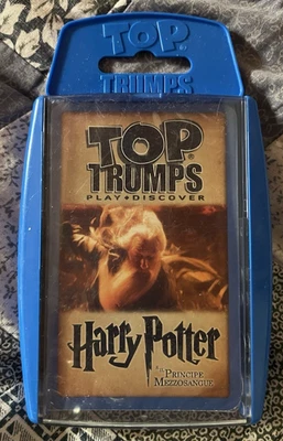 Winning Moves - Top Trumps - Harry Potter - Il Principe mezzo sangue - NUOVO - Immagine 1 di 2
