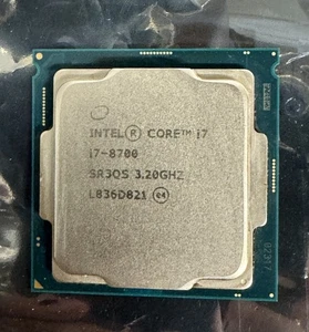 Intel Core i7-8700 Sockel 1151 6 Core Desktop CPU 3,20GHz SR3QS Intel - Bild 1 von 1