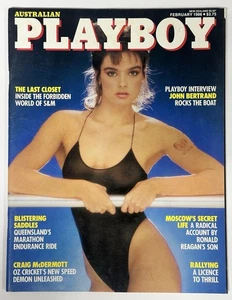 Australian Playboy Magazine - February 1986 - Picture 1 of 2