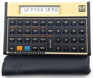 Calculadora financiera empresarial Hewlett Packard HP 12C de colección años 80 hecha en EE. UU. - Imagen 1 de 5