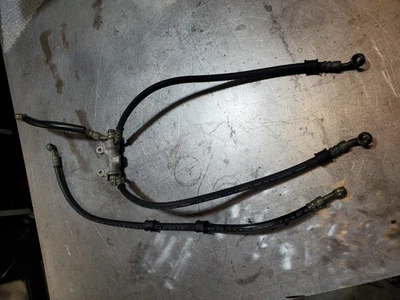 1987 1988 1989 Honda CBR600F1 Hurricane Front & Rear OEM Brake Lines!!! - Image 1 of 4