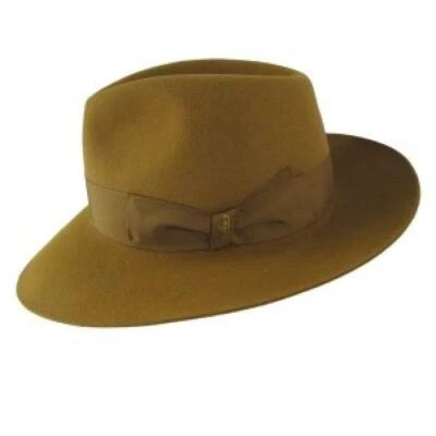 Borsalino Premium Classic Fedora 2-7/8" Ala Foto 1 de 4