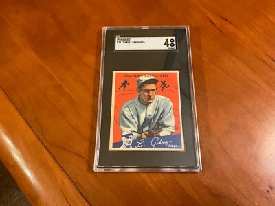 ¡Goudey Charley Gehringer 1934 #23! SGC 4 EN MUY BUEN ESTADO-EX! ¡Tigres de Detroit! ¡Salón de la Fama! Foto 1 de 4