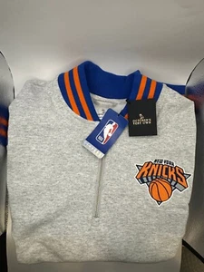 Sweat zippé quart OVO x NBA New York Knicks NY - taille L octobre très propre - Photo 1/12