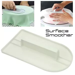 Cake Decorating Smoother Icing Fondant Edge Cheese Butter Scraper Pastry Baking - Picture 1 of 4