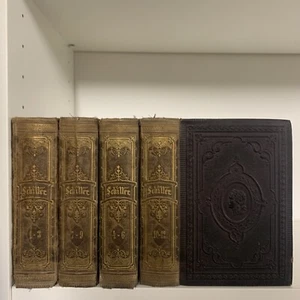 Friedrich Von Schiller Poetry Hardcover Gedichte Gemmtliche Werte 4 Volumes V9 - Imagen 1 de 8