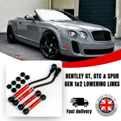 BENTLEY GT EVOLUTION LOWERING LINKS KIT GEN 1&2 (ADVANCED PRECISION ADJUSTMENT) - Image 1 of 4