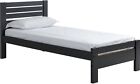 New Grey Wooden Single 3ft Bed Frame  Bedstead