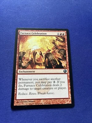 MTG Furnace Celebration Scars of Mirrodin 90/249 Regular Uncommon - Image 1 of 2