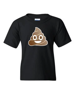 POOP Emoji Divertida JUVENTUD 1511 Camiseta - Imagen 1 de 56