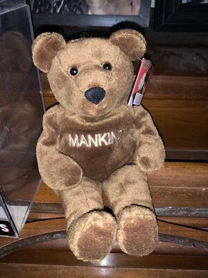 MANKIND 1999/40.000 WWF Attitude Beanie Bear Mick Foley Alter-Ego Mr. Socko Foto 1 de 2