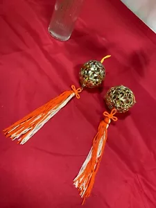 Hängedeko Temari Hina Ornamente Kusudama Kusudama gold - Bild 1 von 5
