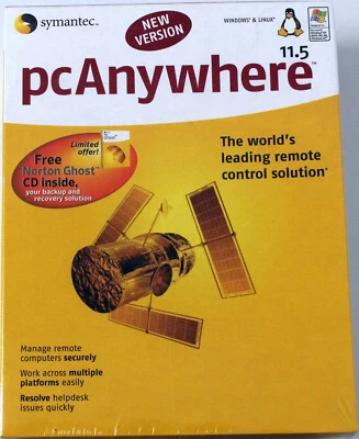Symantec pcAnywhere 11.5 - Windows, Linux, Mac - Englisch - NEUWARE - Bild 1 von 4