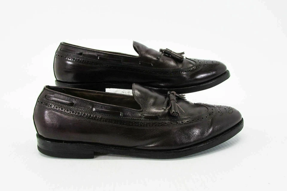 Zapato Allen Edmonds Hombre Manchester Talla 13B Cordobés Punta de Ala Mocasín Usado qp Foto 1 de 4