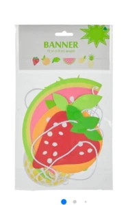 Fruits Party Banner 6 FT String - Picture 1 of 2