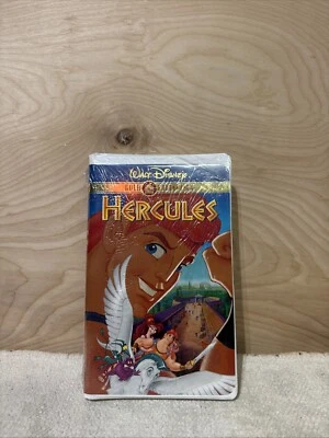 Disney Hercules (VHS, 1997) Clamshell Masterpiece Collection Factory Sealed Rare Foto 1 de 4