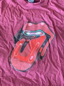 Rare Maroon 2006 Bigger Bang Rolling Stones Original Unworn Concert Shirt - Bild 1 von 3