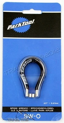 Park Tool SW-0 Bicycle Wheel Spoke Wrench 3.23mm (0.127") - Black