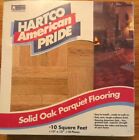 Hartco American Pride Solid Oak Parquet Flooring 12" X 12" (10 pieces) *New*