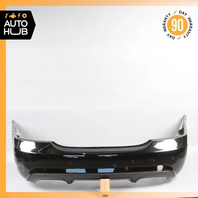 Conjunto de cubierta de parachoques trasero deportivo Mercedes W221 S63 S65 AMG 2010 negro OEM Foto 1 de 4