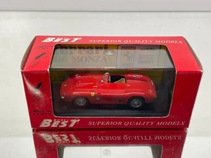 BEST MODEL 9051 FERRARI 860 MONZA PROVA 1956 -RED 1:43- GOOD IN BOX - Imagen 1 de 7